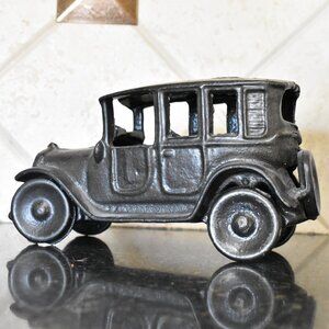 ANTIQUE Car Solid Bronze Rolling Wheels 3 Pounds